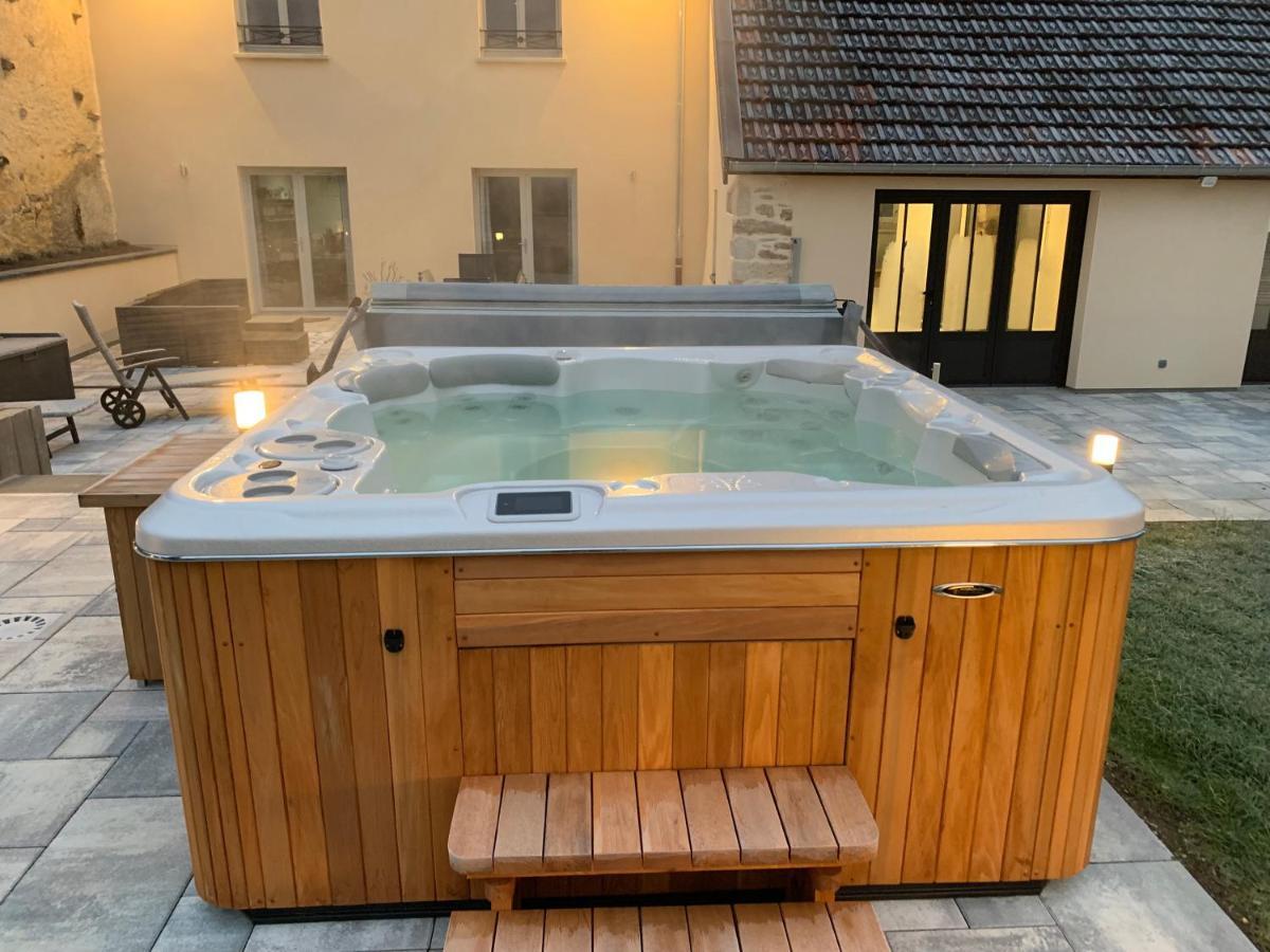 Chez La Rose Luxueuse Cottage Avec Jacuzzi Rouvres-la-Chétive 외부 사진